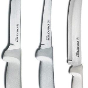 𝅺THE Dexter Russell 3 Piece Knife Combo Set - Cutlery Butcher Chef Set